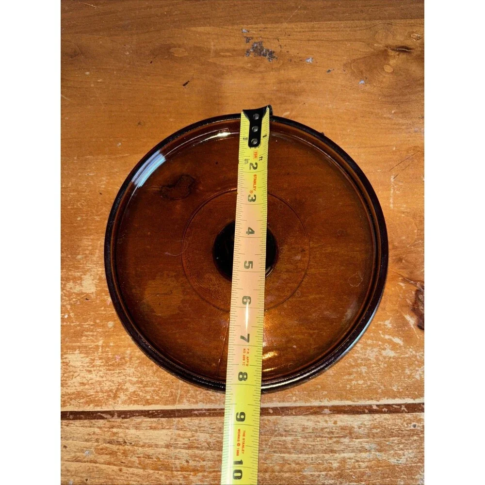 Vintage Anchor Hocking Amber Brown 8
